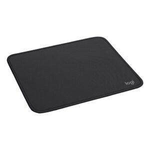 Logitech Studio Series - Alfombrilla de ratón - base de goma antideslizante fácil deslizamiento superficie resistente a salpicaduras - grafito