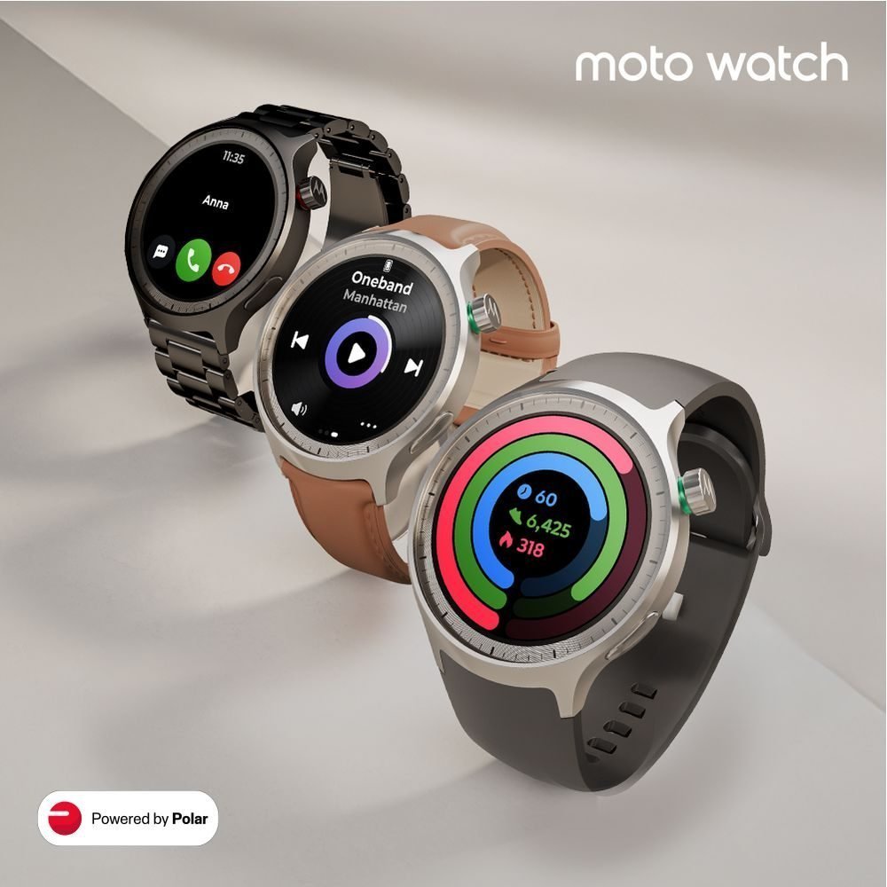 Motorola Moto - Smart watch - Silver - PG38C08260 - Imagen 2