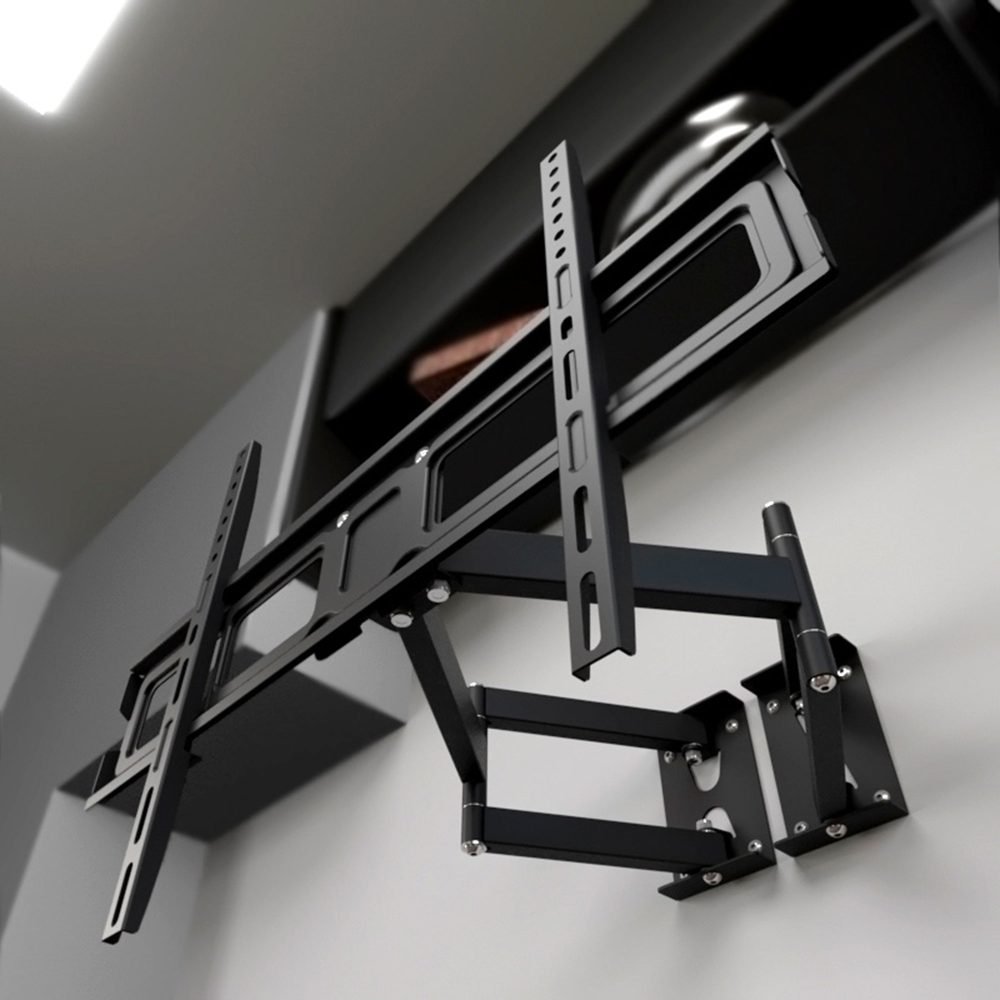 Klip Xtreme KPM-935 - Abrazadera - para pantalla plana - acero de calibre pesado - negro - tamaño de pantalla: 32"-65" - se puede instalar en la pared - Imagen 2