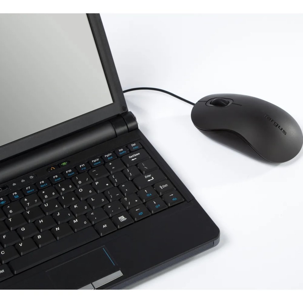 Ratón Óptico USB Targus AMU81USZ con 3 Botones y Diseño Ambidiestro - Negro - Imagen 4