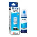 Epson T555 - Cián - original - recarga de tinta - para EcoTank L8160 L8180