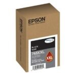 Epson 748XXL - XL - amarillo - original - cartucho de tinta - para WorkForce Pro WF-6090 WF-6590 WF-8090 WF-8090 D3TWC WF-8590 WF-8590 D3TWFC