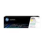 HP 202A - Amarillo - original - LaserJet - cartucho de tóner (CF502A) - para Color LaserJet Pro M254dw, M254nw, MFP M280nw, MFP M281cdw, MFP M281fdn, MFP M281fdw