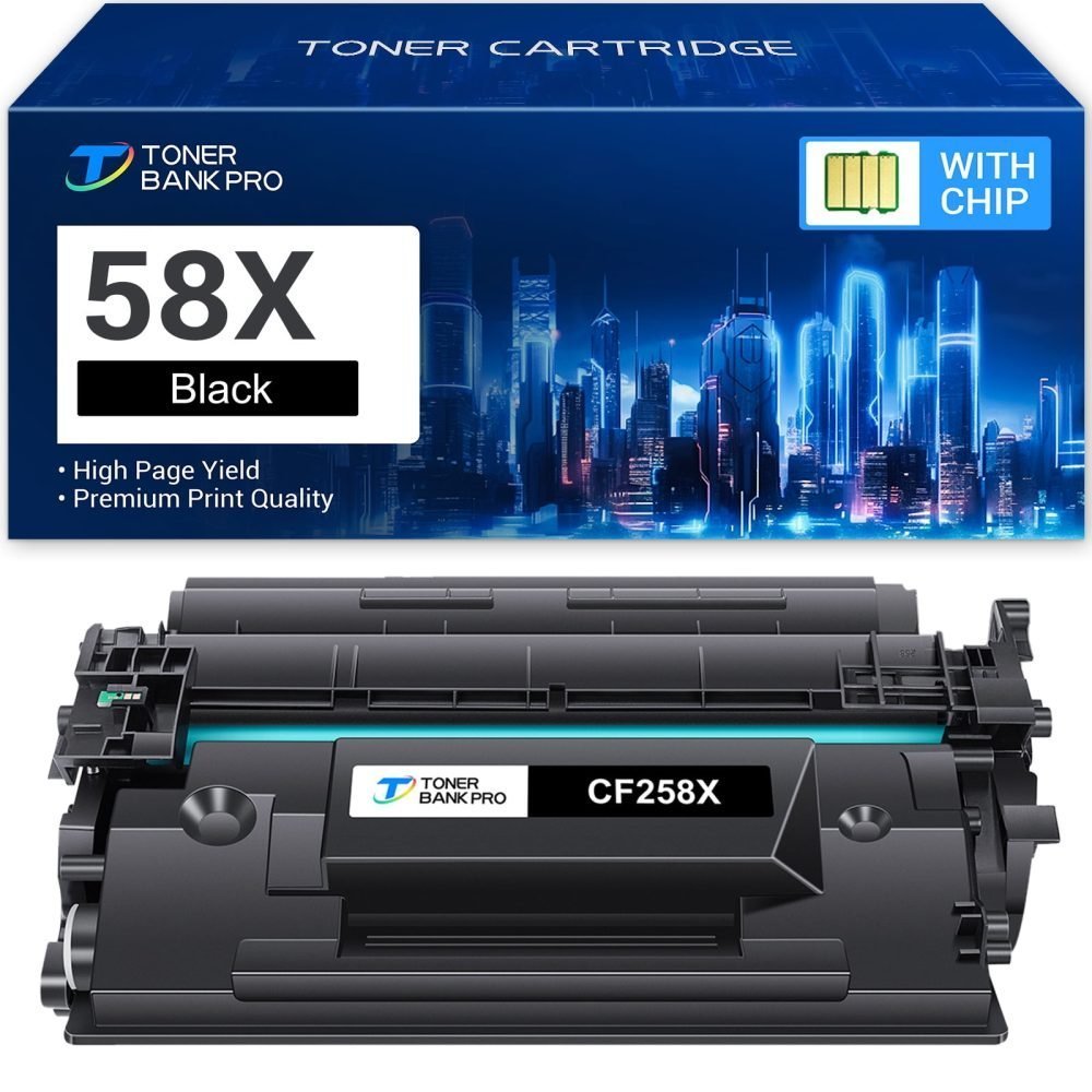 HP 58X - Gran capacidad - negro - original - LaserJet - cartucho de tóner (CF258X) - para LaserJet Pro M404dn M404dw M404n M428fdw MFP M428dw MFP M428fdn MFP M428fdw - Imagen 3