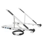 Targus Soporte Ergonómico y Estación de Acoplamiento USB-C 4K para Laptop - AWU100005GL