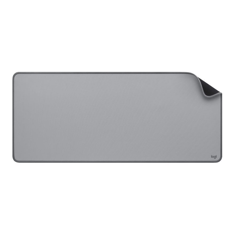 Logitech Studio Series Desk Mat - Teclado y alfombrilla de ratón - gris medio - Imagen 2