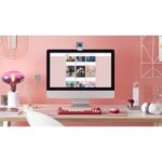 Logitech Studio Series - Teclado y alfombrilla de ratón - base de goma antideslizante fácil deslizamiento superficie resistente a salpicaduras - rosa oscuro