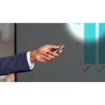 Logitech Spotlight - Presentation remote control - 3 buttons - slate