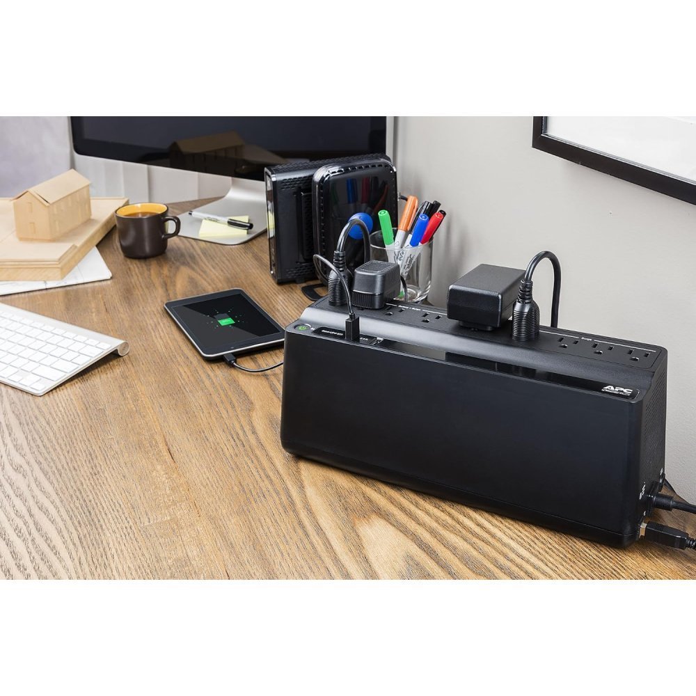 APC Back-UPS BE850M2-LM - UPS Interactivo 850VA/450W con 9 Tomas y Protección contra Sobretensiones 120V - Imagen 3