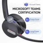 Diadema Inalámbrica Yealink BH70 Dual Teams Bluetooth con Adaptador USB-A