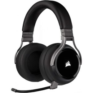 Auriculares Gaming Inalámbricos CORSAIR Virtuoso MAX Carbono con Dolby Atmos y Cancelación de Ruido Activa