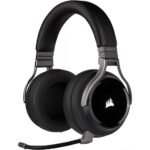 Auriculares Gaming Inalámbricos CORSAIR Virtuoso MAX Carbono con Dolby Atmos y Cancelación de Ruido Activa