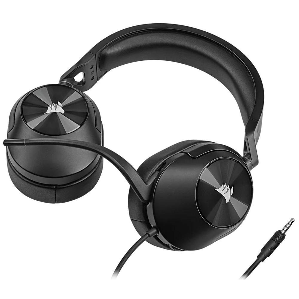 CORSAIR HS55 SURROUND CARBON - Auriculares Gaming con Sonido Envolvente 7.1 - Imagen 3