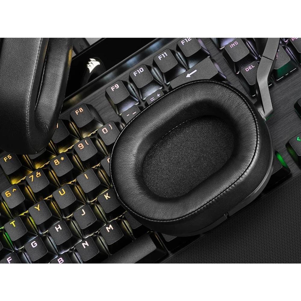 CORSAIR HS55 SURROUND CARBON - Auriculares Gaming con Sonido Envolvente 7.1 - Imagen 4