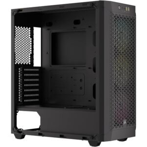 CORSAIR 480T RGB AIRFLOW - Caja Mid-Tower para PC Gaming - Negro