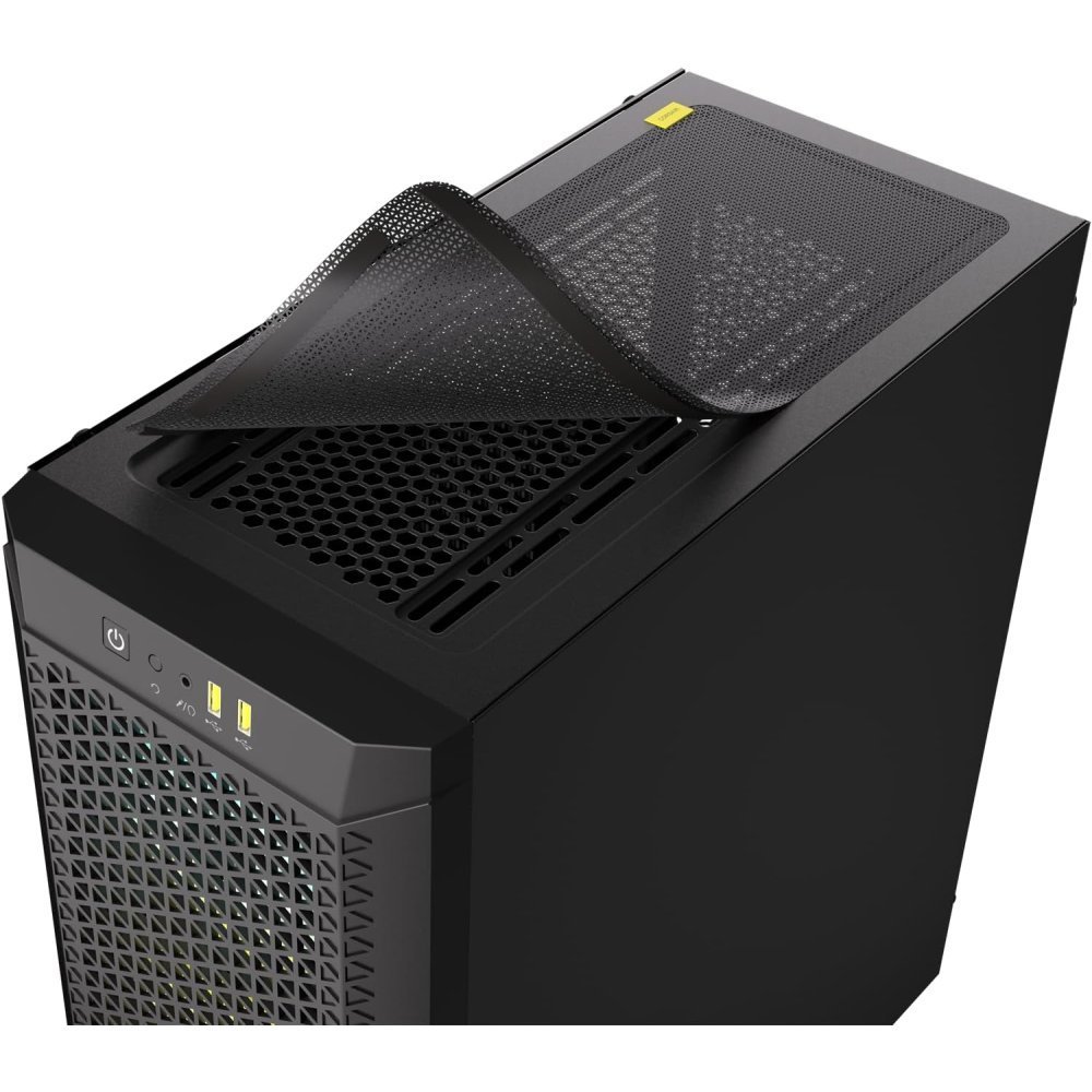 CORSAIR 480T RGB AIRFLOW - Caja Mid-Tower para PC Gaming - Negro - Imagen 4