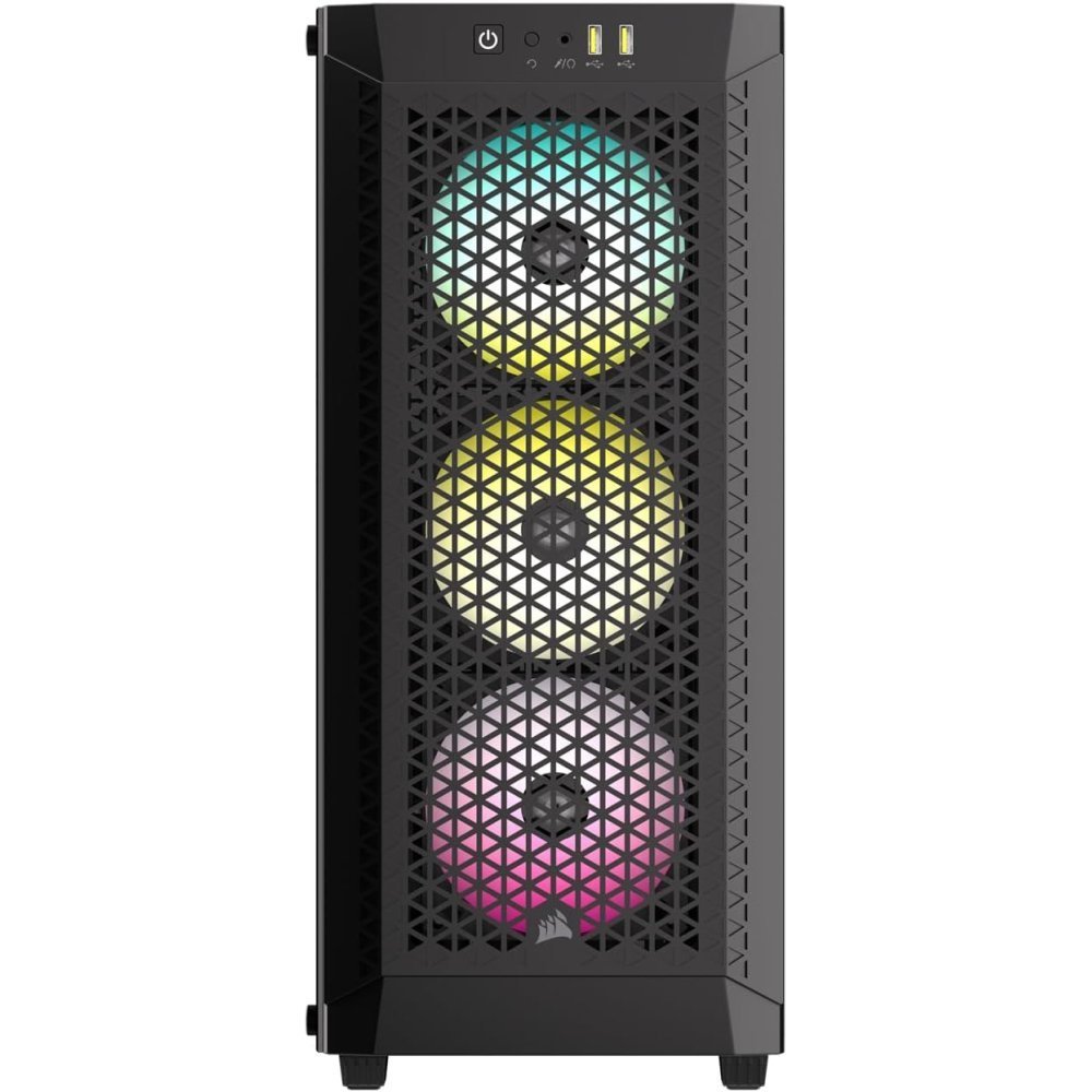 CORSAIR 480T RGB AIRFLOW - Caja Mid-Tower para PC Gaming - Negro - Imagen 8