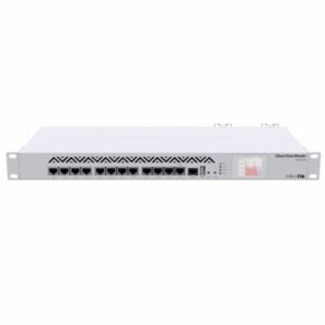 Router MikroTik Cloud Core CCR2116-12G-4S+ (12x GbE, 4x SFP+ 10G, RouterOS v7 Licencia 6)