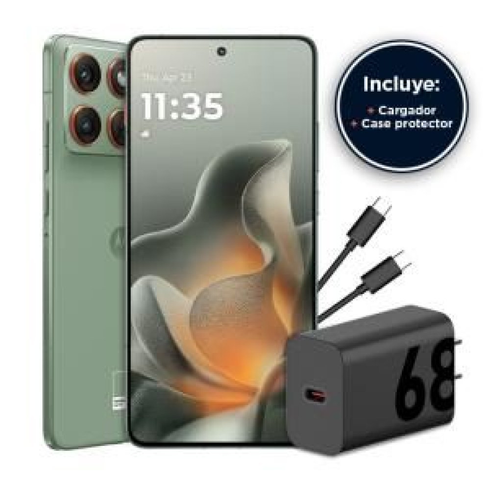 Motorola - 12 GB Edge 70 - Smartphone - Android - 512 GB - Lily Pad - Touch - XT2601-3 - Imagen 3