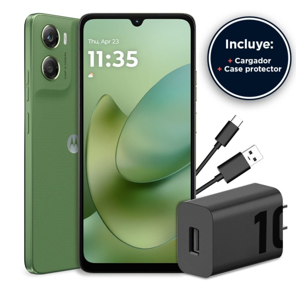 Motorola - 8 GB Edge 70 Fusion - Smartphone - Android - 256 GB - Sporting Green - Touch - XT2605-3 - Imagen 2