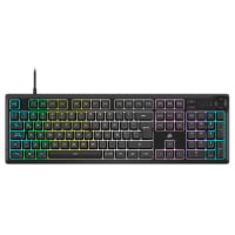 CORSAIR K55 CORE RGB SP - Teclado Gaming de Membrana con RGB y Anti-derrames
