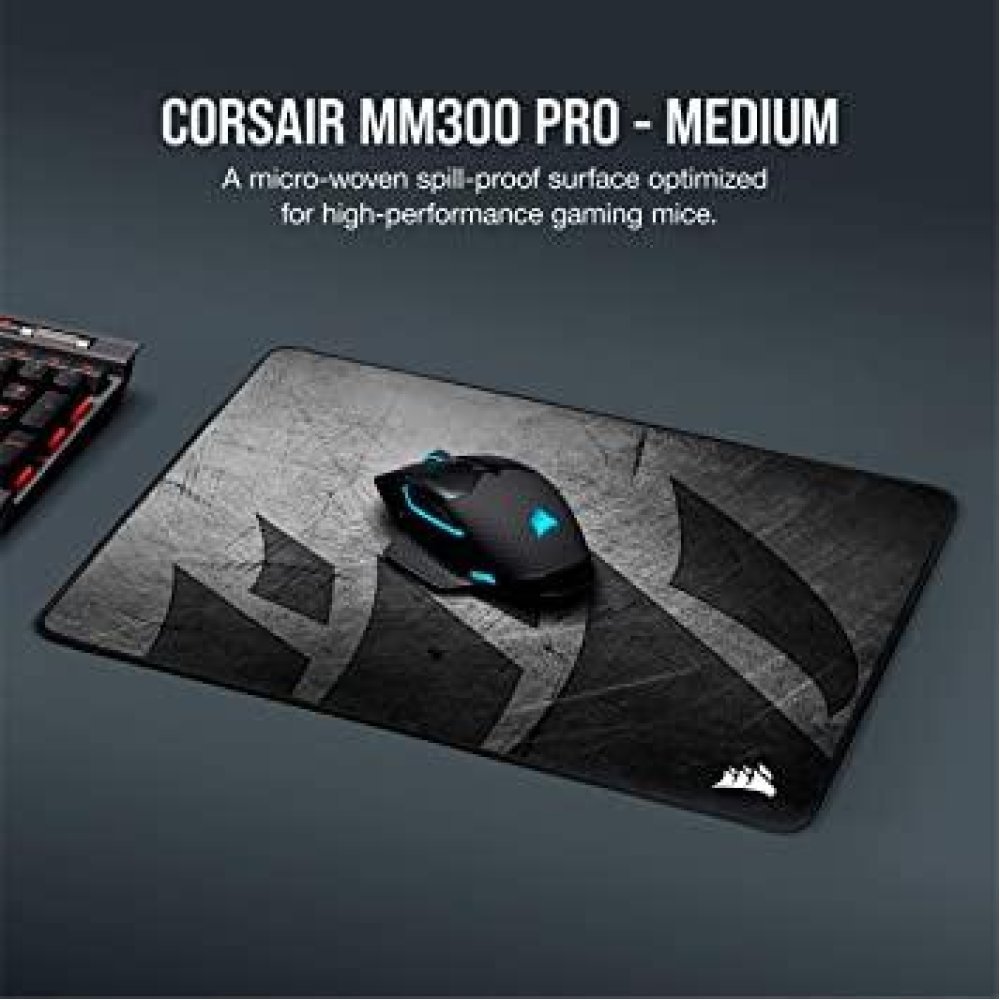 Alfombrilla Gaming Corsair MM300 PRO Premium Extendida - Superficie Impermeable - Imagen 2