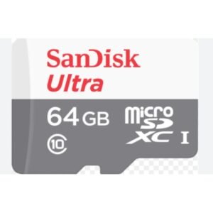 SanDisk Tarjeta de Memoria 64GB MIcroSDXC ULTRA w/adap USH-1