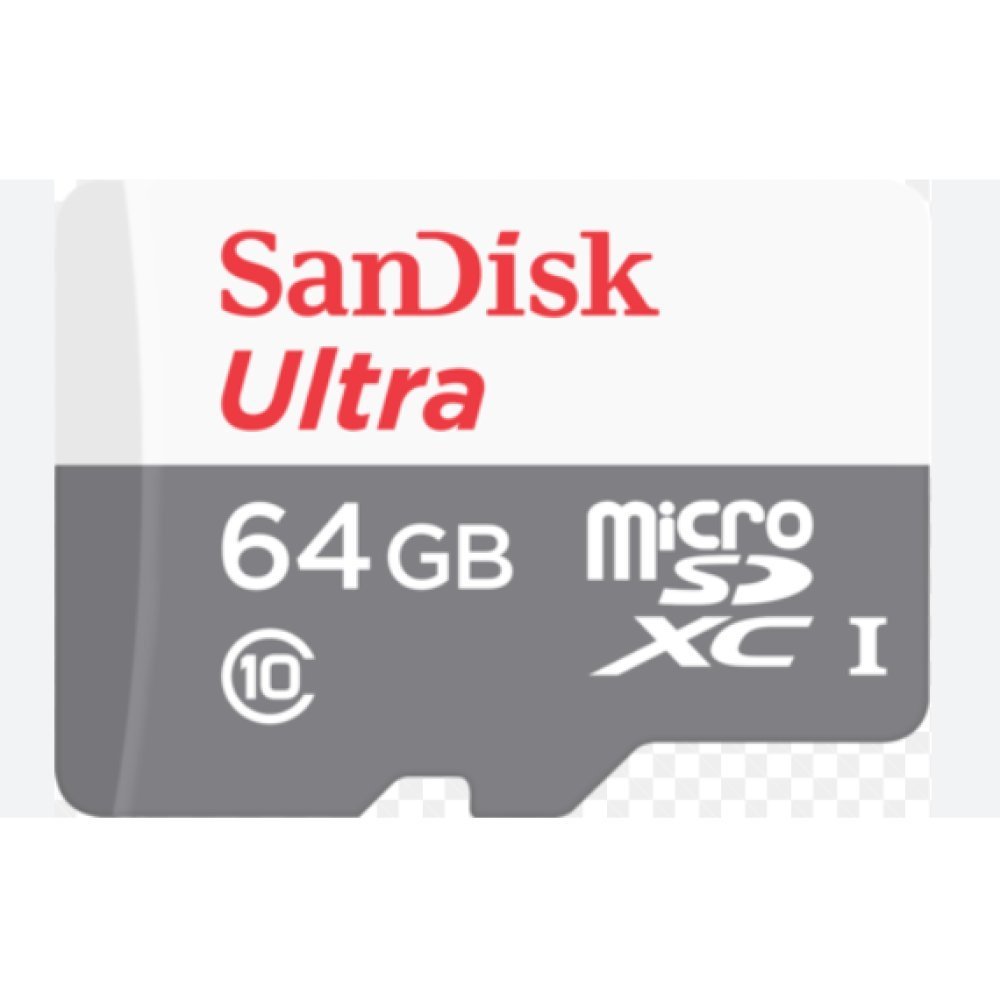 SanDisk Tarjeta de Memoria 64GB MIcroSDXC ULTRA w/adap USH-1