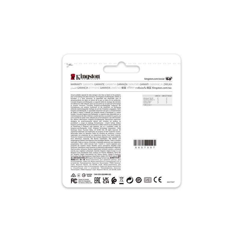 Kingston DataTraveler Exodia M - Unidad flash USB - 64 GB - USB 3.2 Gen 1 - Imagen 9