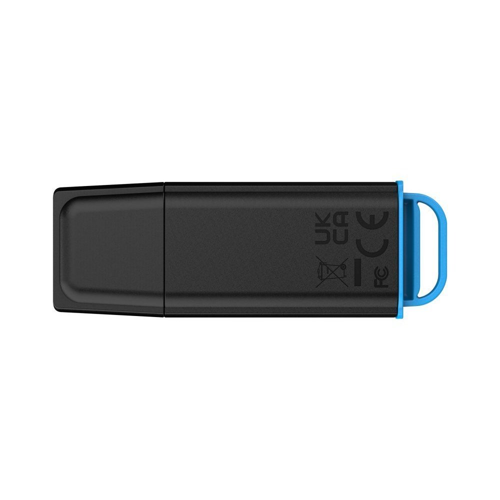 Kingston - USB flash drive - USB 3.2 Gen 1 - DataTraveler Black/Blue - Imagen 2