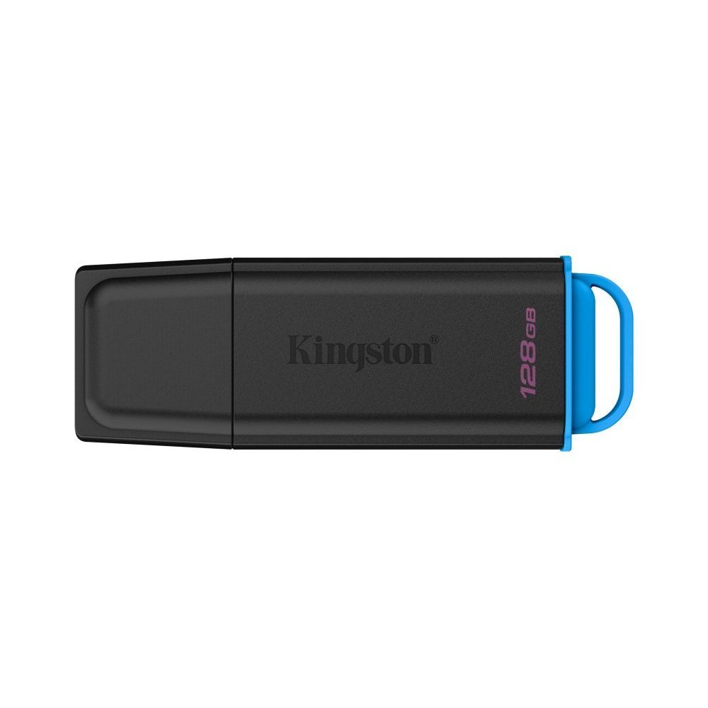 Kingston - USB flash drive - USB 3.2 Gen 1 - DataTraveler Black/Blue - Imagen 8