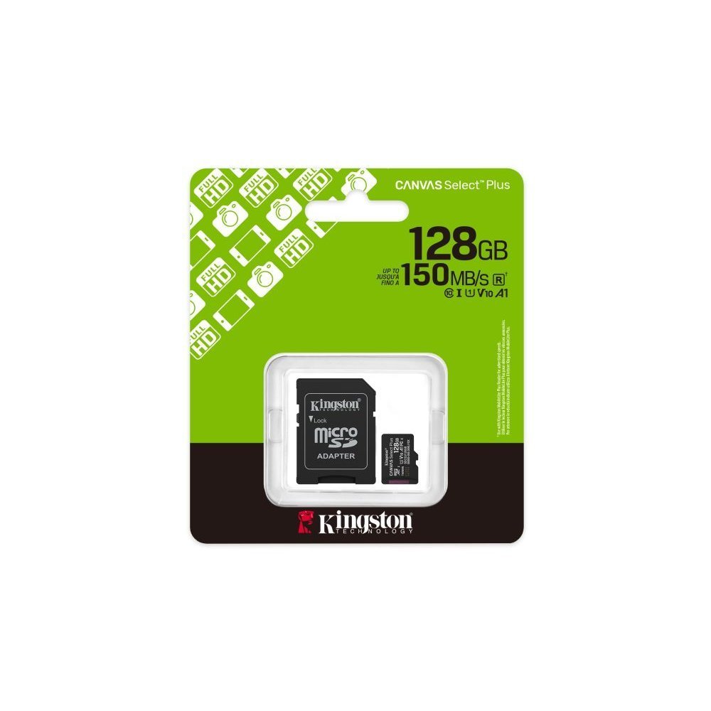 Kingston - Flash memory card - microSDHC - 128GB microSDXC Canvas Select - Imagen 5