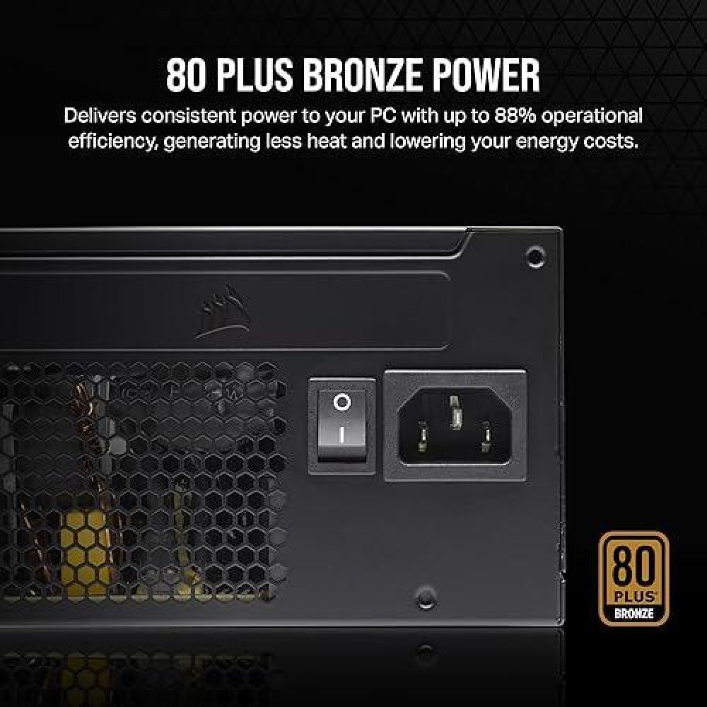 CORSAIR CX650 650W 80 PLUS Bronze ATX - Fuente de Alimentación Fiable y Eficiente - Imagen 3