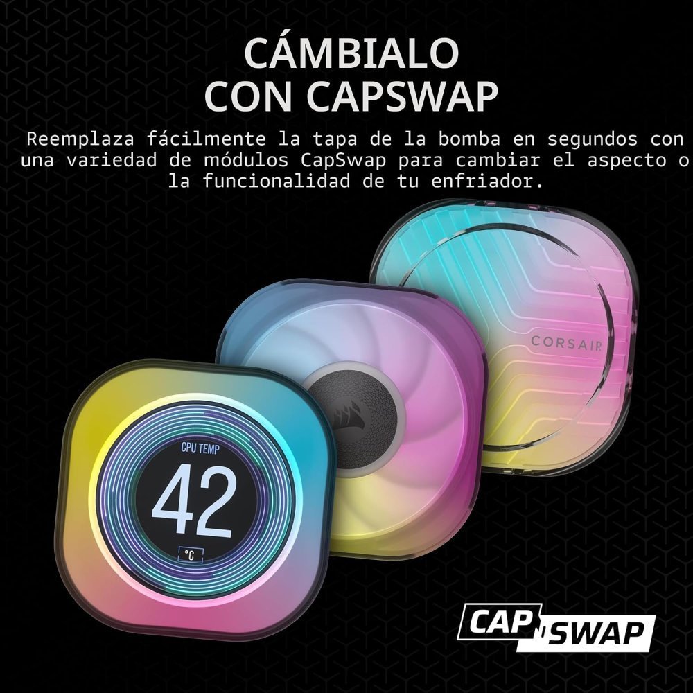 Sistema de Refrigeración Líquida Corsair iCUE LINK TITAN 360 RX RGB - Imagen 3