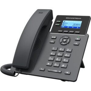 Teléfono IP Empresarial Grandstream GRP2602P (2 Líneas, 4 Cuentas SIP, PoE)