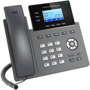 Teléfono IP Grandstream GRP2603P de 3 Líneas y 6 Cuentas SIP con PoE