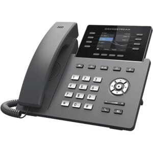 Teléfono IP Grandstream GRP2624 Profesional con Pantalla a Color de 2.4", PoE y Wi-Fi Integrado