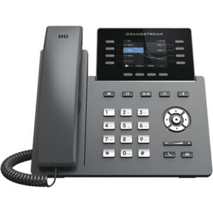 Teléfono IP Grandstream GRP2624 Profesional con Pantalla a Color de 2.4", PoE y Wi-Fi Integrado