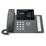 Teléfono IP Profesional Grandstream GRP2636 - 12 Líneas, PoE Integrado y Pantalla a Color