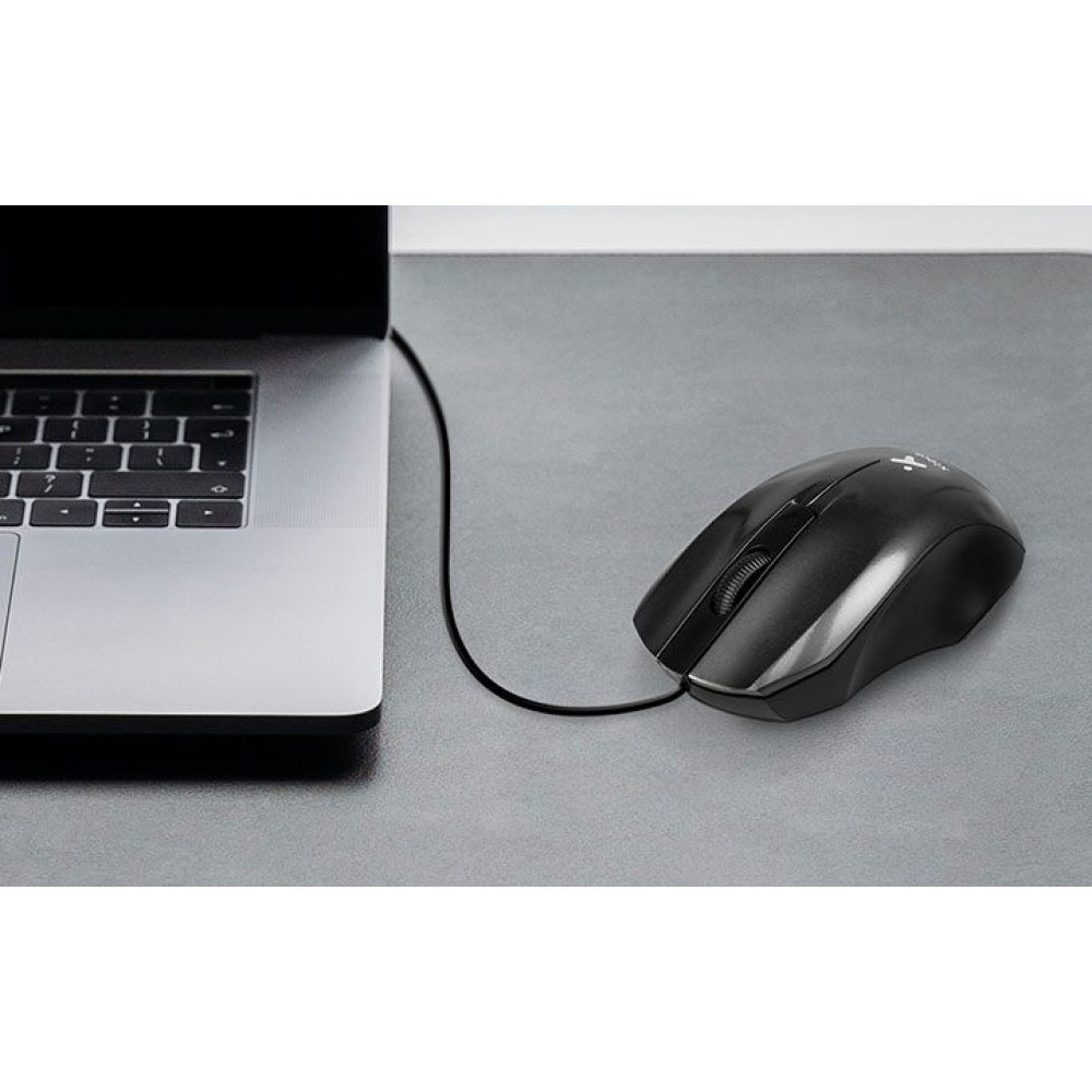 Xtech - Mouse - Wired - USB - 3D optical - Imagen 3