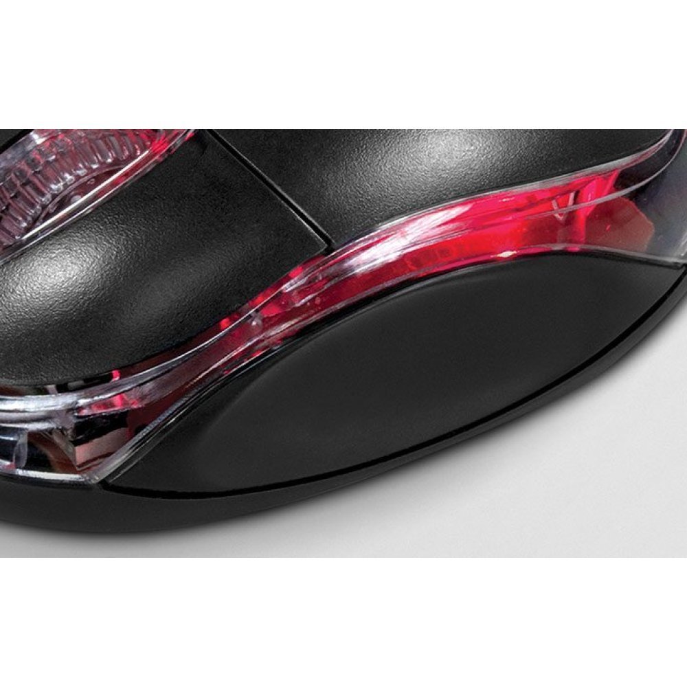 Xtech - Mouse - Wired - USB - Black - 3D optical - Imagen 3