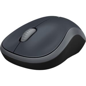 Logitech M185 - Ratón - óptico - 3 botones - inalámbrico - 2.4 GHz - receptor inalámbrico USB - gris vencejo