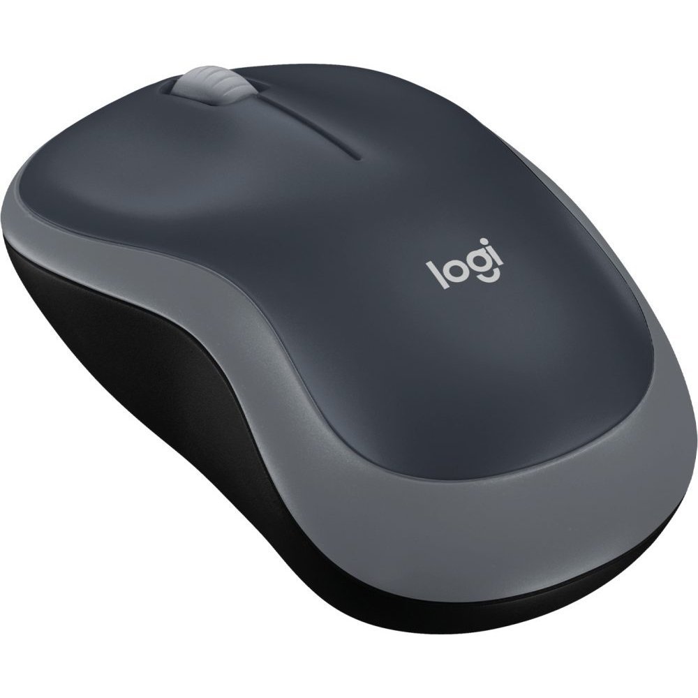 Logitech M185 - Ratón - óptico - 3 botones - inalámbrico - 2.4 GHz - receptor inalámbrico USB - gris vencejo - Imagen 2