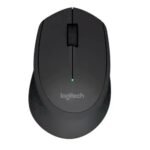Logitech M170 - Ratón - diestro y zurdo - inalámbrico - 2.4 GHz - receptor inalámbrico USB - negro