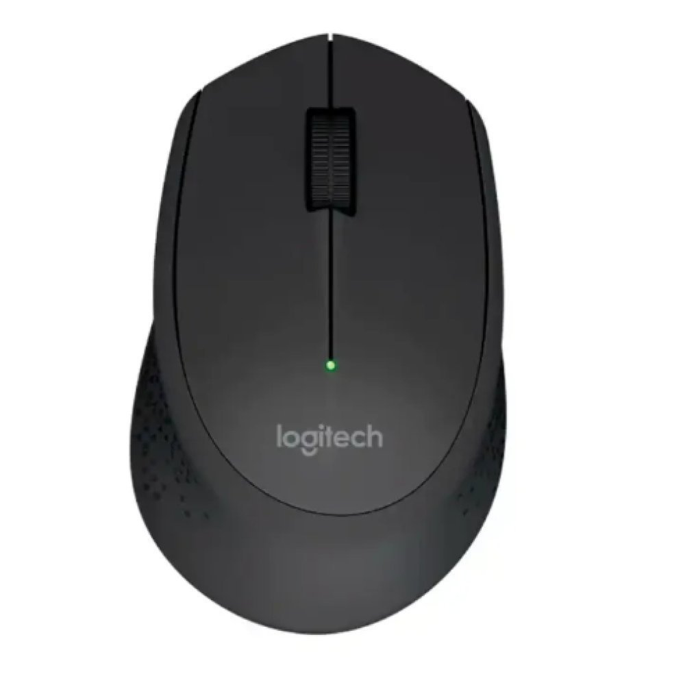 Logitech M170 - Ratón - diestro y zurdo - inalámbrico - 2.4 GHz - receptor inalámbrico USB - negro