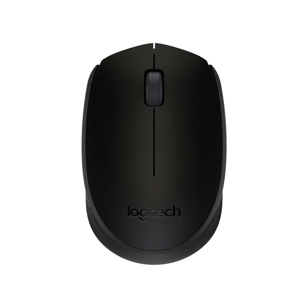 Logitech M170 - Ratón - diestro y zurdo - inalámbrico - 2.4 GHz - receptor inalámbrico USB - negro - Imagen 3