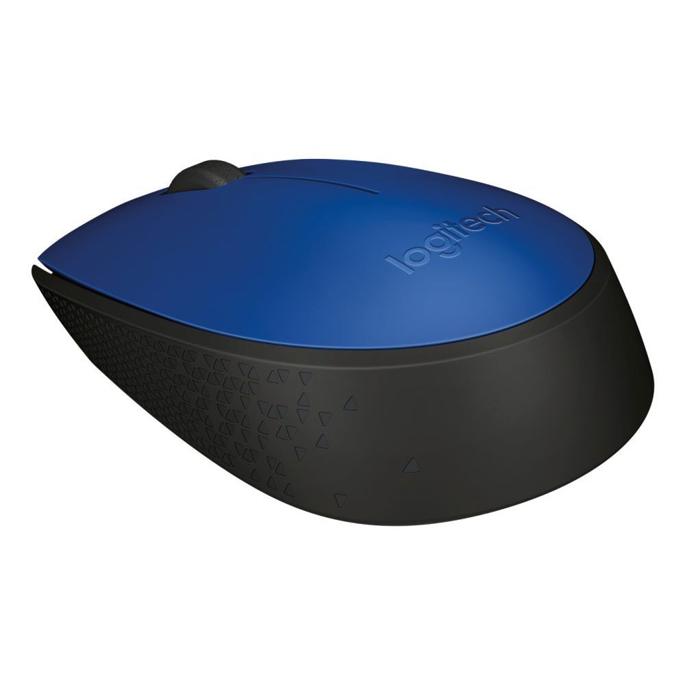 Logitech M170 - Ratón - diestro y zurdo - inalámbrico - 2.4 GHz - receptor inalámbrico USB - azul - Imagen 2