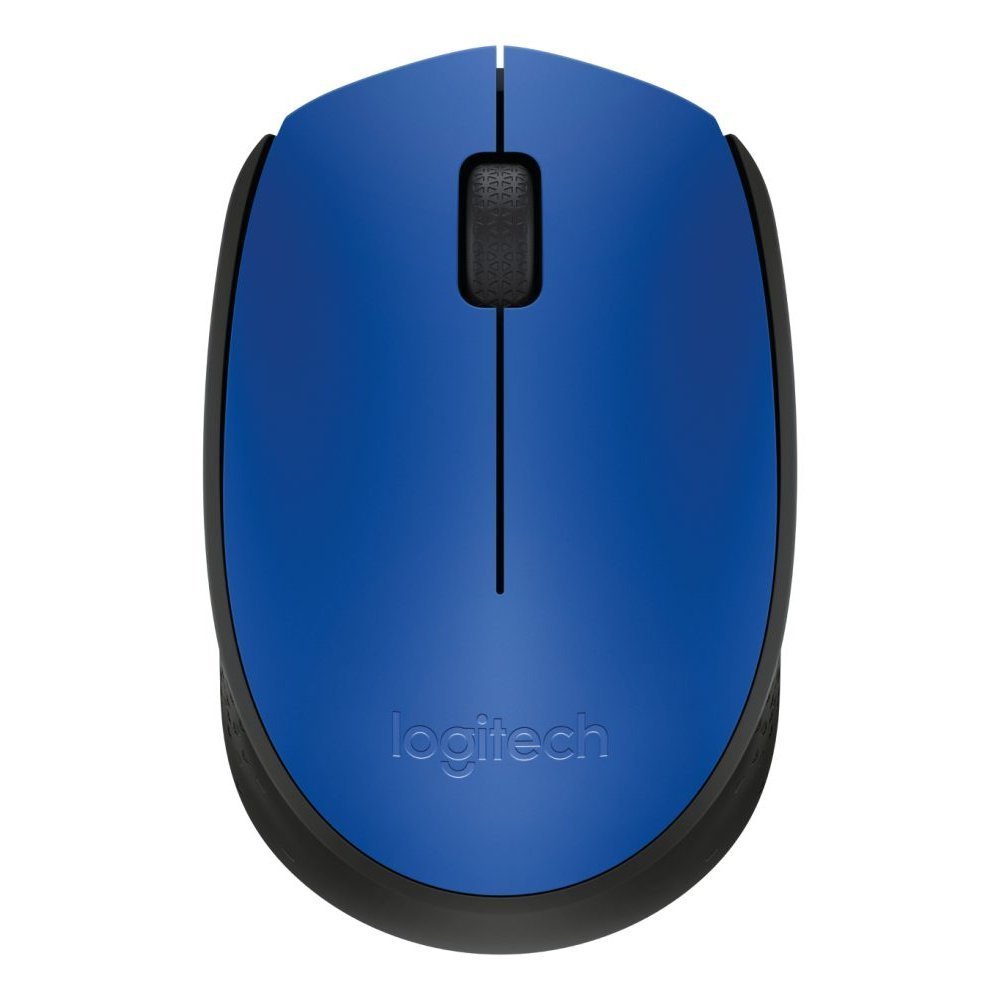 Logitech M170 - Ratón - diestro y zurdo - inalámbrico - 2.4 GHz - receptor inalámbrico USB - azul - Imagen 3