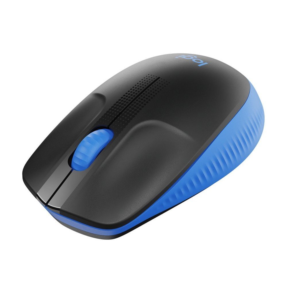 Logitech M190 - Ratón - óptico - 3 botones - inalámbrico - receptor inalámbrico USB - azul - Imagen 3