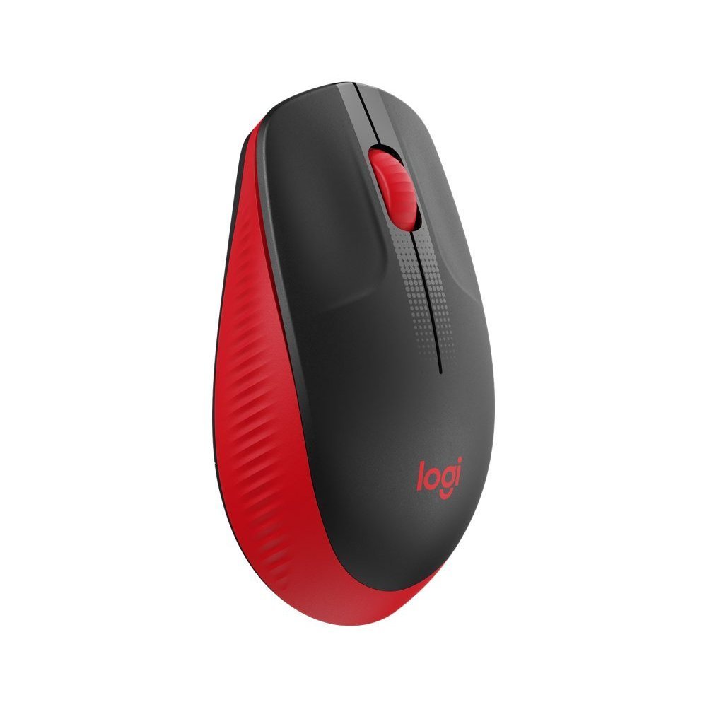Logitech M190 - Ratón - óptico - 3 botones - inalámbrico - receptor inalámbrico USB - rojo - Imagen 2
